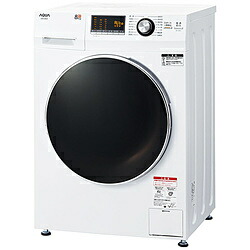 AQUA ドラム式洗濯機 ホワイト AQW-F8N-W ［洗濯8.0kg /左開き /乾燥機能無］ AQWF8N_W 【お届け日時指定不可】｜ソフマップ　デジタルコレクション