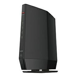 BUFFALO(緩衝装置置き目） WEX-5400AX6 Wi-Fi中次ぎ機 4803+573Mbps AirStation 黒いこと ［Wi-Fi 6(ax)］ WEX5400AX6