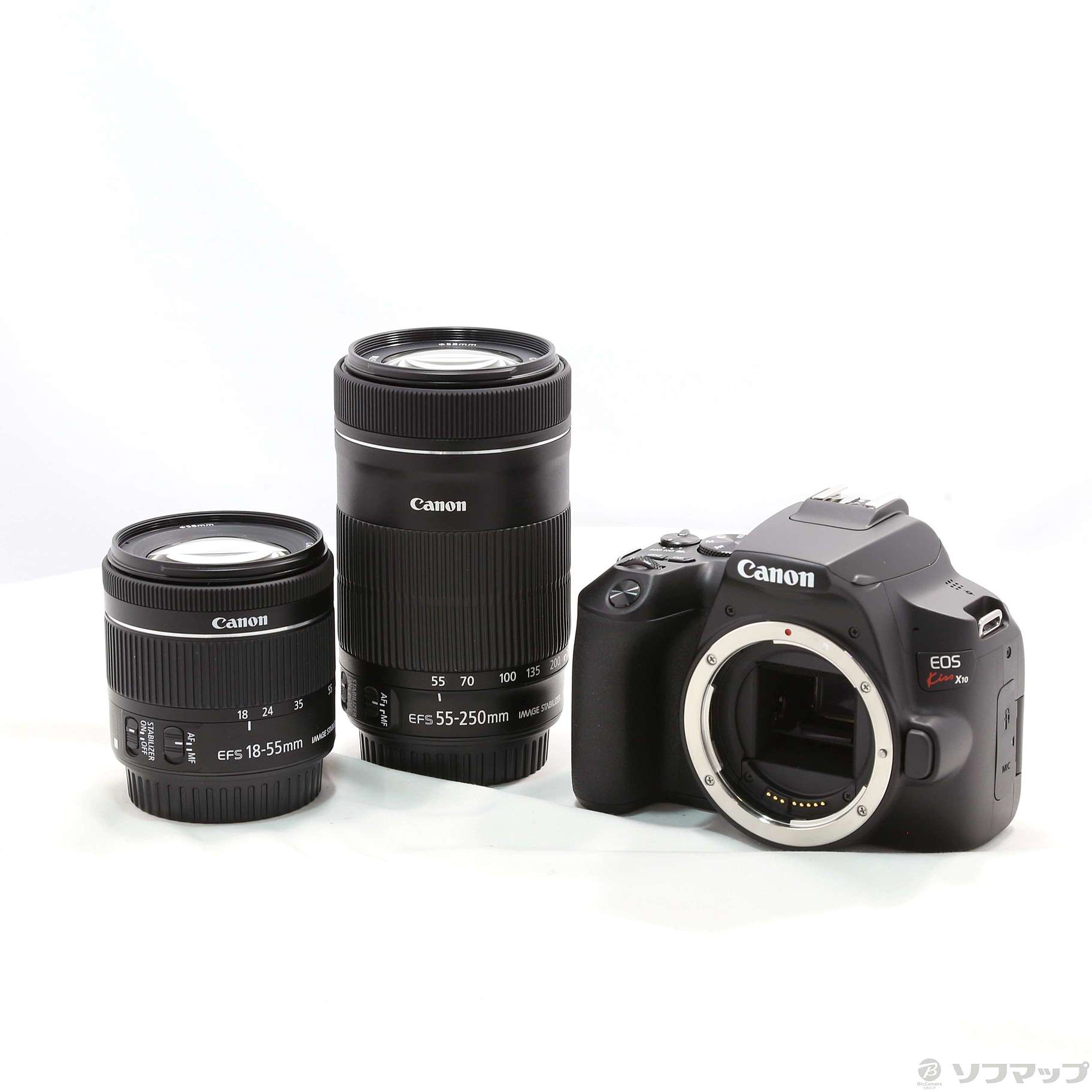 限定 クーポン10% Canon キヤノン EOS Kiss X10 ダブルズームキット