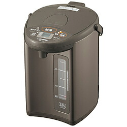 ZOJIRUSHI(象印マホービン) 電動ポット メタリックブラウン CD-WZ30 ［3.0L /蒸気セーブ機能つき］ CDWZ30｜ソフマップ　デジタルコレクション