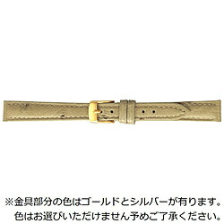 バンビ エルセ オーストリッチ（ダチョウ）ウェルダー仕立て 12mm（アイボリー）　SDA005HI SDA005HI