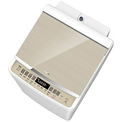 Hisense(ハイセンス) 全自動洗濯機 本体：ホワイト、トップ：シャンパンゴールド HW-DG100XH ［洗濯10.0kg /上開き /簡易乾燥(送風機能)］ HWDG100XH 【お届け日時指定不可】｜ソフマップ　デジタルコレクション