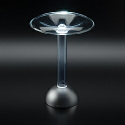 PLUMSCIENCE Glowide Fontana スタンドライト ロイヤルシルバー・白LED GWF1000-S GWF1000S