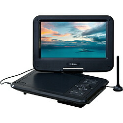 QRIOM 9インチ 充電式 ポータブルDVDプレーヤー CPD-N90F-B ［9V型 /フルセグ］ CPDN90F