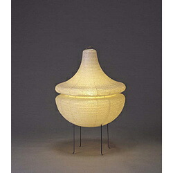 林工芸 林工芸 春雨紙提灯 M . GASTON シリーズ (φ40×H60cm) GAS-111 ［電球 /電球色］ GAS111
