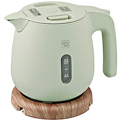 ZOJIRUSHI(象印マホービン) 電気ケトル ダスティグリーン CK-SA08 ［0.8L］ CKSA08
