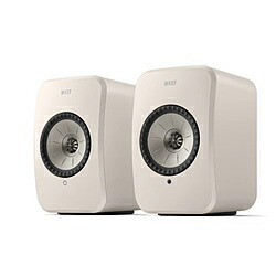 KEF 無線LAN金棒引き 有りの実  石ころ白いこと LSXIILTSTONEWHITE ［ハイレゾ相応う /Bluetooth相応う /Wi-Fi相応う］ LSXIILTSTONEWHITE