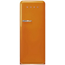 SMEG 電気冷蔵庫  オレンジ色 FAB28ROR5JP ［幅60.1糎 /270L /1部屋の入り口 /右食い違い手合い /2023年］ 【根本原理築き上げる通貨価値仕掛ける】 FAB28ROR5JP 【お届け年月日特定化不可】
