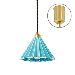 TIC DRIPPER LAMP ペンダントライト ブラウンコード ターコイズ TC1511BR/TQ ［E17］ TC1511BRTQ｜ソフマップ　デジタルコレクション 11,858円