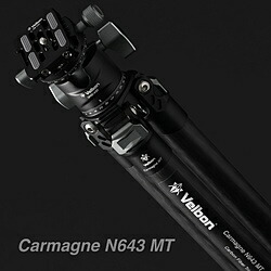 ベルボン 中型カーボン三脚 4段 Carmagne （カルマーニュ） N643 MT ベルボン (Velbon) CM-N643MT ［自由雲台］ CMN643MT 【864】
