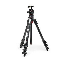 Manfrotto Manfrotto　マンフロット　055プロカーボン4段三脚+XPRO自由雲台+MOVEキット Manfrotto ブラック MK055CXPRO4BHQR ［4段 /自由雲台］ MK055CXPRO4BHQR