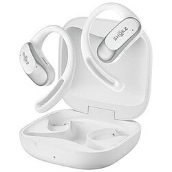 Shokz 完全ワイヤレスイヤホン OpenFit Air ホワイト SKZ-EP-000026 [ワイヤレス(左右分離) /オープンイヤー型 /Bluetooth対応] OPENFITAIR 【864】