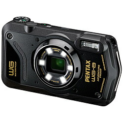 PENTAX(ペンタックス) PENTAX WG-8 コンパクトデジタルカメラ  黒いこと  ［雨合羽+防塵+耐衝撃］ WG-8BLACK [振込不可] [代引不可]
