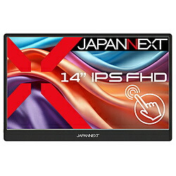 JAPANNEXT USB-C繋ぎ合わせる 可動性管する (肌ざわりダイアログボックス)  JN-MD-IPS14FHDR-T ［14.0型 /盛りだくさん固定ディスク(1920×1080) /広々とした /60サイクル］ JNMDIPS14FHDRT