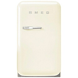 SMEG ミニ冷蔵庫 クリーム FAB5RCR5 ［幅40.4cm /34L /1ドア /右開きタイプ］ FAB5RCR5 【お届け日時指定不可】