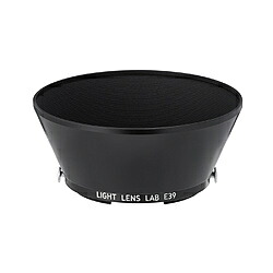LIGHT LENS LAB LIGHT LENS LAB 水晶体ボンネット L-E39-R 金管楽器製 唐人笛型 E39 (黒いことえの具) LE39RB