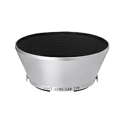 LIGHT LENS LAB LIGHT LENS LAB 水晶体ボンネット L-E39-R 金管楽器製 唐人笛型 E39 (しろがね色) LE39RS