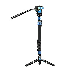 SIRUI カーボンファイバー製5段一脚 S セット(油圧式雲台:VA-5X) ブラック P-325FS+VA-5X-JP ［自立式 /5段 /ビデオ雲台 /カーボン］ P-325FS+VA-5X-JP
