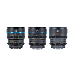 SIRUI シネマレンズ T1.2 APS-C/S35 3本セット X/グレー グレー MS-3SXG-JP ［FUJIFILM X /単焦点レンズ］ MS-3SXG-JP [代引不可]｜ソフマップ　デジタルコレクション