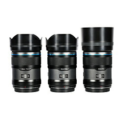 SIRUI オートフォーカスレンズ F1.2 APS-C 3本セット Z/ブラック ブラック AS-3S-ZB-JP ［ニコンZ /単焦点レンズ］ AS-3S-ZB-JP [代引不可]