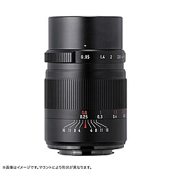 七工匠 七工匠 7Artisans 単焦点レンズ 25mm F0.95 ED　25095RB　APS-C ブラック 25095RB ［キヤノンRF /単焦点レンズ］ 25095RB [代引不可]｜ソフマップ　デジタルコレクション