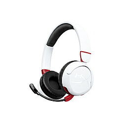 HYPERX 7G8F2AA ゲーミングヘッドセット こども専用 Cloud Mini Wireless ホワイト ［ワイヤレス（Bluetooth）+有線 /両耳 /ヘッドバンドタイプ］ 7G8F2AA 【864】