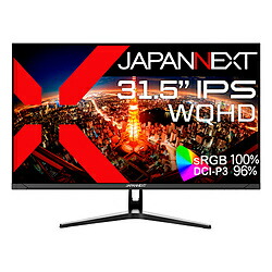 JAPANNEXT USB-C繋ぎ合わせる マイコン管する   JN-IPS315WQHDR-C65W ［31.5型 /WQHD(2560×1440） /広々とした /75サイクル］ JNIPS315WQHDRC65W
