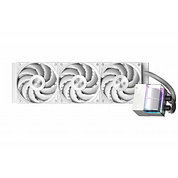 PCCOOLER 水冷中央処理装置空調設備 DS360-WH 白いこと 120粍気違いｘ3 [LGA115X/1200/1700/18XX/20XX・AM4/AM5] DS360WH