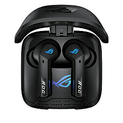 ASUS(エイスース) ゲーミングヘッドセット ROG Cetra True Wireless SpeedNova (R55ES ROG CETRA TWS SPEEDNOVA/BLK) ブラック ［ワイヤレス（Bluetooth/USB-C＋USB-A） /両耳 /イヤホンタイプ］ R55ROGCETRATWSPNOVAB