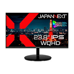 JAPANNEXT PCモニター JN-IPS2380FLWQHD-N ［23.8型 /WQHD(2560&times;1440） /ワイド /75Hz］ JNIPS2380FLWQHDN｜ソフマップ　デジタルコレクション