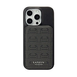 ランバン LANVIN COLLECTION - Wrap Case with MagSafe Card Wallet for iPhone 16 Pro ブラック LCBLKWPCWIP2463P LCBLKWPCWIP2463P