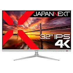 JAPANNEXT マイコン管する   JN-IPS321UHD ［32型 /4K(3840×2160） /広広とした /60サイクル］ JNIPS321UHD