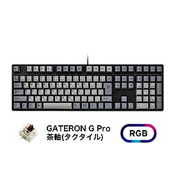 IKBC キーボード CD108 RGB(茶軸) ブラック IK-CD108-G/BR-RGB-BK ［有線 /USB］ IK-CD108-G/BR-RGB-BK