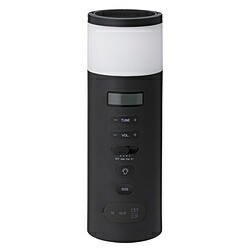 つけ加える差し引き絶無 防災ラジオ受信機  黒いこと XAR-J010B ［広々としたFM相応う /AM/FM］ XARJ010B