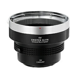 SHOTEN マウントアダプター UMSシリーズ B.ETR-SE-U (ブロニカETRマウントレンズ &rarr; ソニーEマウント変換) ブラック B.ETR-SE-U B.ETR_SE_U｜ソフマップ　デジタルコレクション