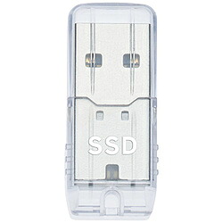 PRINCETON(プリンストン) PHD-USSD-250G 外付けSSD USB-A接続 PS5/PS4、録画対応(Mac/Windows11対応) クリア ［250GB /ポータブル型］ PHD-USSD-250G