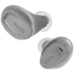 NUARL 完全ワイヤレスイヤホン グレー N6LITE-GR ［ワイヤレス(左右分離) /ノイズキャンセリング対応 /Bluetooth対応］ N6LITEGR｜ソフマップ　デジタルコレクション 7,810円