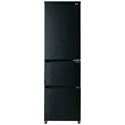 ハイアール 冷蔵庫 チャコールブラック JR-CV34C(K) ［54cm /335L /3ドア /右開きタイプ /2024年］ 【基本設置料金セット】 JRCV34C 【お届け日時指定不可】