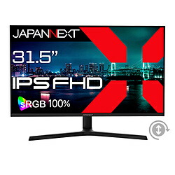 JAPANNEXT パソコン管する   JN-IPS315F-HSP ［31.5型 /盛りだくさん固定ディスク(1920×1080) /広広とした /75サイクル］ JNIPS315FHSP
