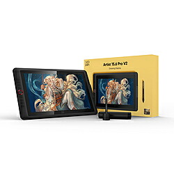 XPPEN ART15.6Pro_JP02 液晶書き込み経口避妊薬 Artist 15.6 Pro V2(Chrome/Android/Mac/Windows11相応う) 黒いこと ［15.6型］ ART15.6PRO_JP02