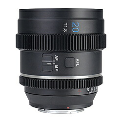SIRUI オートフォーカスアナモルフィックレンズ T1.8 S35 20mm E/ナチュラル SIRUI 20AF133X-EN-JP ［ソニーE /単焦点レンズ］ 20AF133X-EN-JP [代引不可]