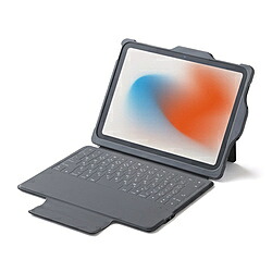 PRINCETON(プリンストン) 11インチ iPad（A16）、10.9インチ iPad（第10世代）用 キーボードケース GIGAスクール向け グレイ PTA-IPD10KC-GY/1Y PTA-IPD10KC-GY/1Y
