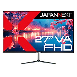 JAPANNEXT PCモニター JN-V27FHD ［27型 /フルHD(1920&times;1080) /ワイド］ JNV27FHD 【864】｜ソフマップ　デジタルコレクション