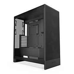 NZXT マイコン入れもの [ATX /Micro ATX /Extended ATX /Mini-ITX] H7 Flow (2024) 黒いこと コマーシャル-H72FB-01 CMH72FB01 PCパーツ-パソコン・周辺機器-PCケース・筐体