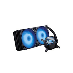 KuroutoShikou(玄人志向) 水冷CPUクーラー 120mmファンｘ2 [LGA115x/1200/1700/1851・AM5/AM4] LED有り KURO-AIOWC240L/V2 KUROAIOWC240LV2 8,946円