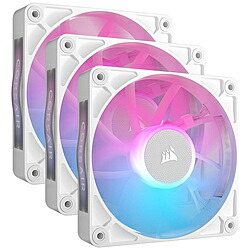 CORSAIR(コルセア) 入れもの気違いｘ3 iCUE LINK RX120 RGB WHITE Triple Fan Kit 白いこと CO-9051022-WW [120粍 /2100RPM]＋制御装置 CO9051022WW