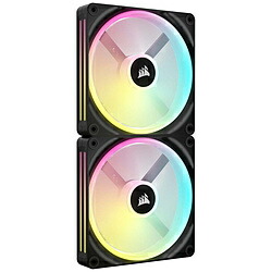 CORSAIR(コルセア) 入れもの気違いｘ2 [140粍 /2000RPM] ＋制御装置 iCUE LINK QX140 RGB Starter Kit 黒いこと CO-9051004-WW CO9051004WW