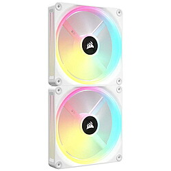 CORSAIR(コルセア) 入れもの気違いｘ2 [140粍 /2000RPM] ＋制御装置 iCUE LINK QX140 RGB WHITE Starter Kit 白いこと CO-9051008-WW CO9051008WW