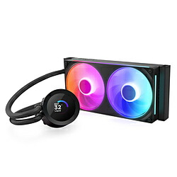 NZXT 水冷CPUクーラー 120mmファンｘ2 [LGA1851/1700/1200/115X・AM5/AM4] KRAKEN PLUS RGB 240 ブラック RL-KR240-B2 RLKR240B2