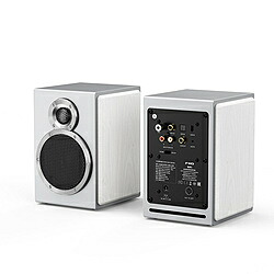 FiiO(フィーオ) アンプ内蔵デスクトップスピーカー White FIO-SA1-W ［ハイレゾ対応 /2本］ FIOSA1W
